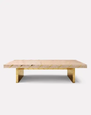 Matteo Cibic Nesso Beige Coffee Table