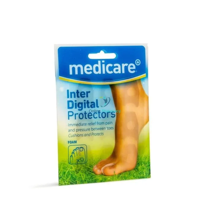 Medicare Inter-Digital Foam Protectors 9'S