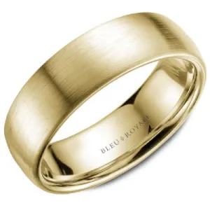 Men's 14K Yellow Gold Wedding Band