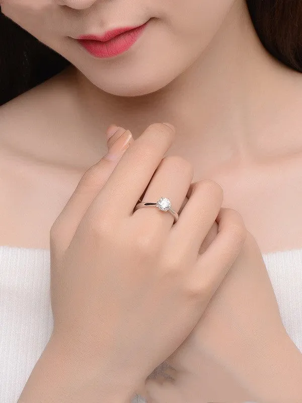 Moissanite Ring Women