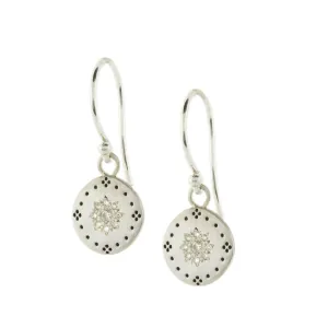 NEW! Small Cluster Earrings with Diamonds by Adel Chefridi