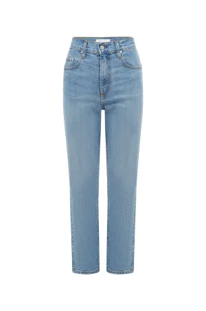 Nobody Frankie Jean Ankle Stretch in Cooling Blue