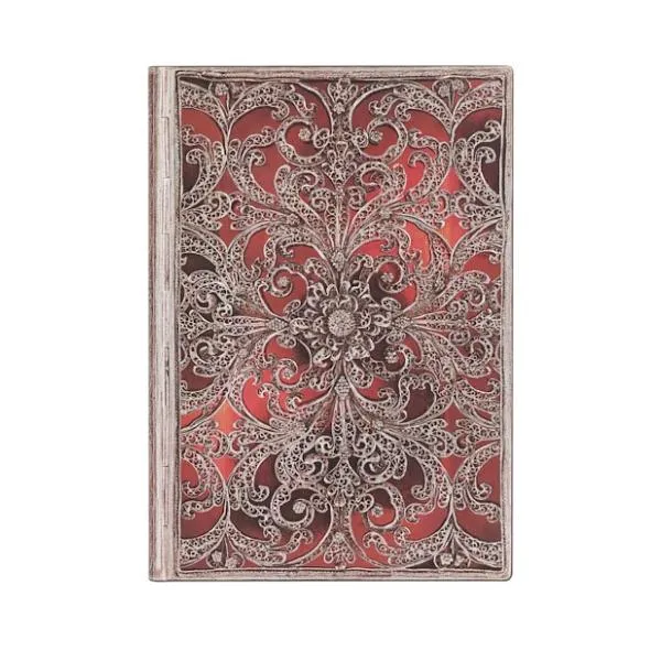 Paperblanks Flexis Lined Journal Midi - Garnet