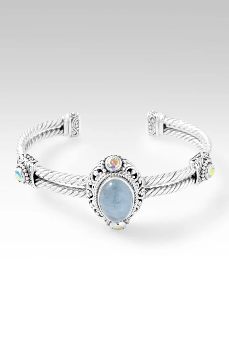 Pure Radiance Cuff™ in Aquamarine