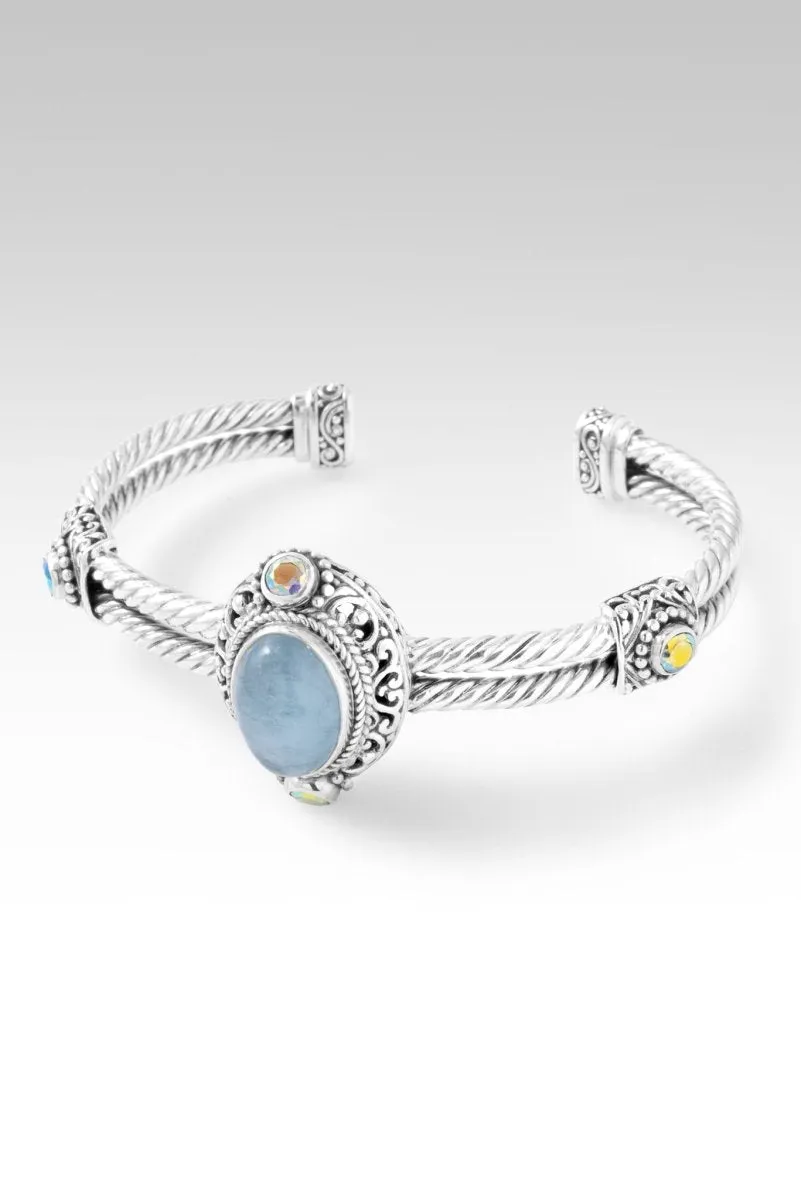 Pure Radiance Cuff™ in Aquamarine