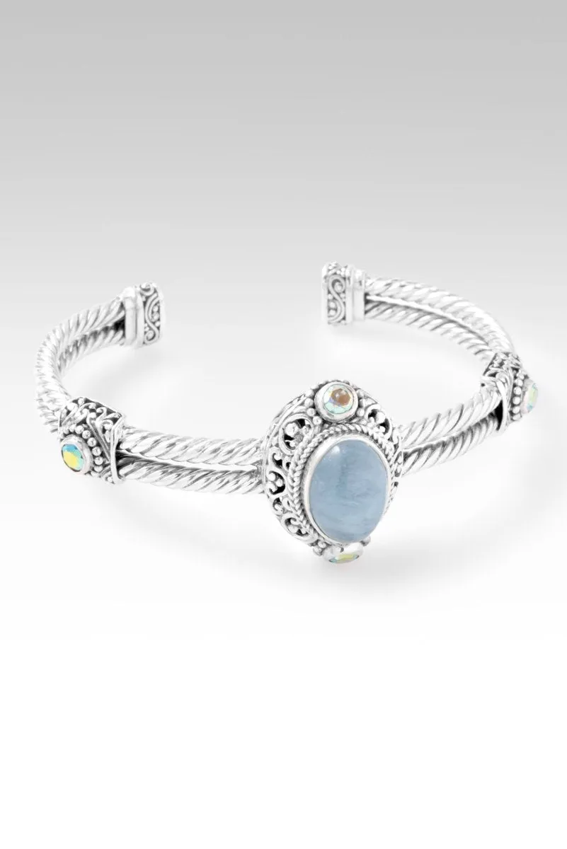 Pure Radiance Cuff™ in Aquamarine