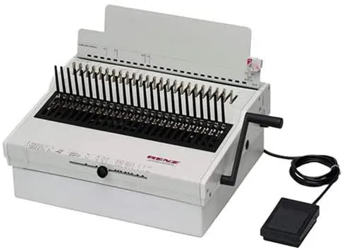 Renz Electric Plastic Comb Binding Machine - RZ-BM2-COMBI-CFT