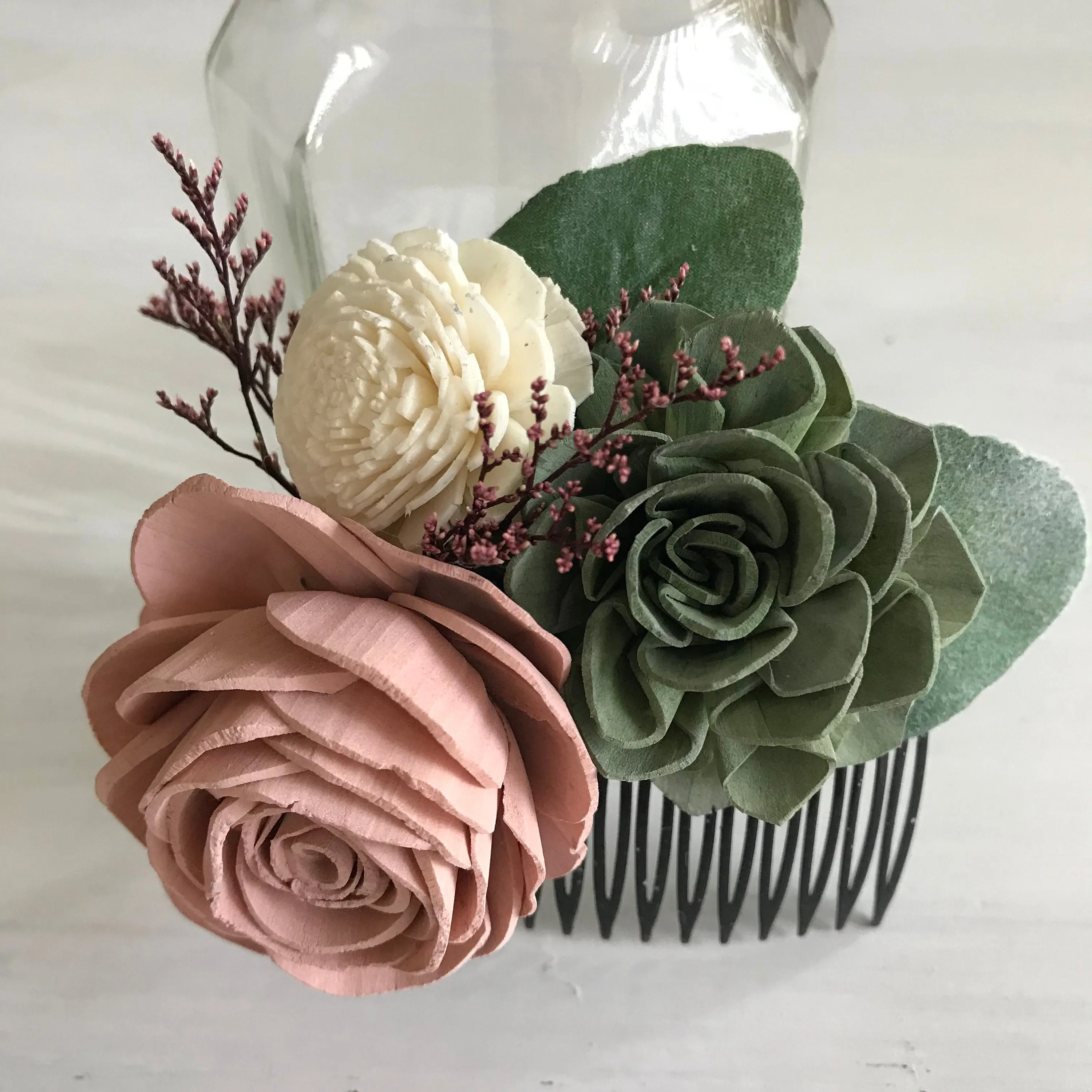 Soft Succulent Hair Comb