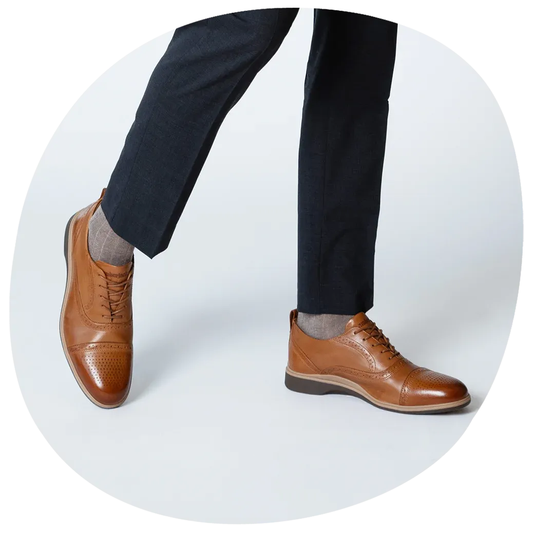 The Cap-Toe (Honey)