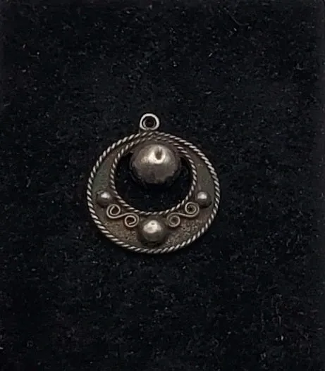 Vintage Handmade Sterling Silver Pendant