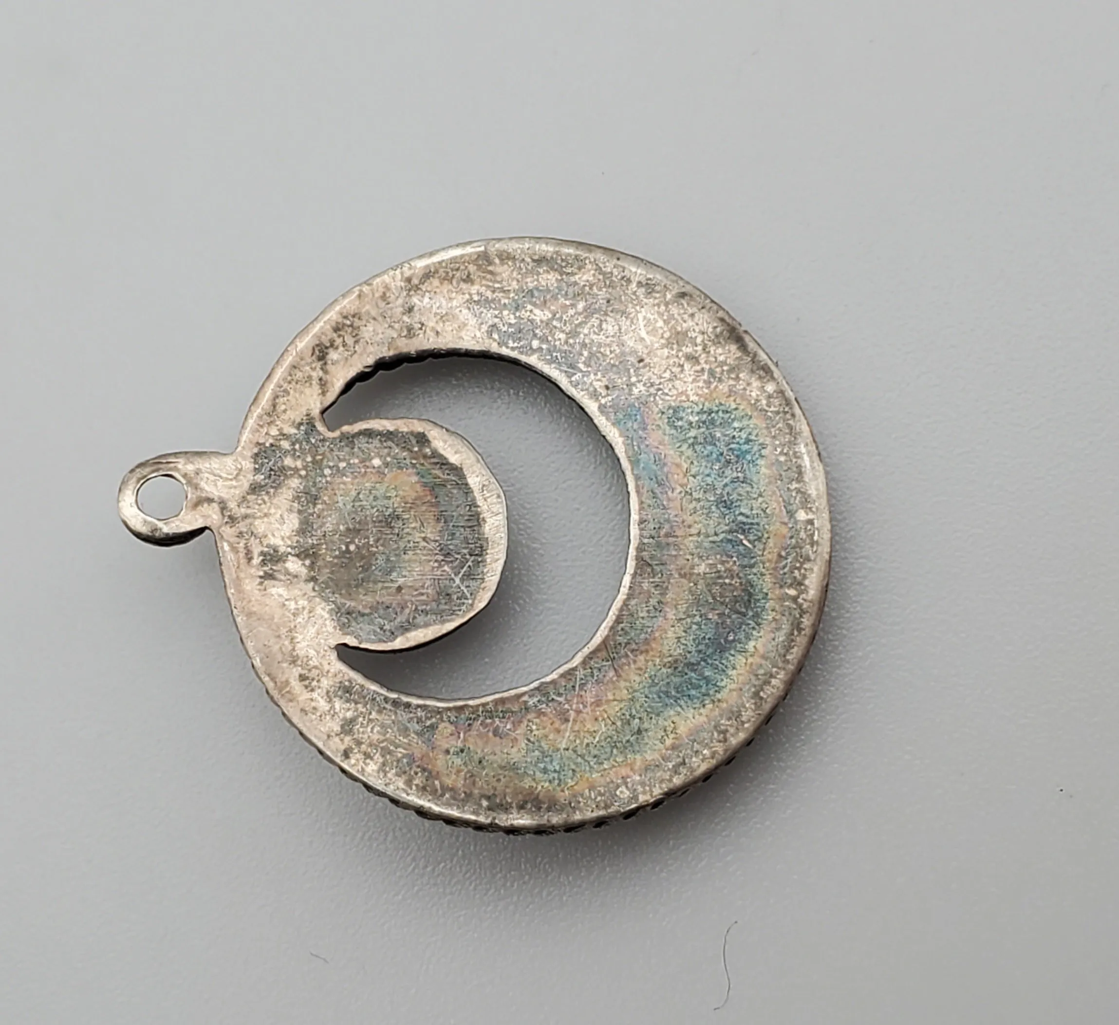 Vintage Handmade Sterling Silver Pendant