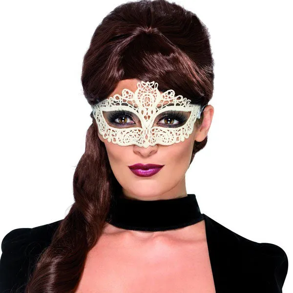 White Lace Eyemask