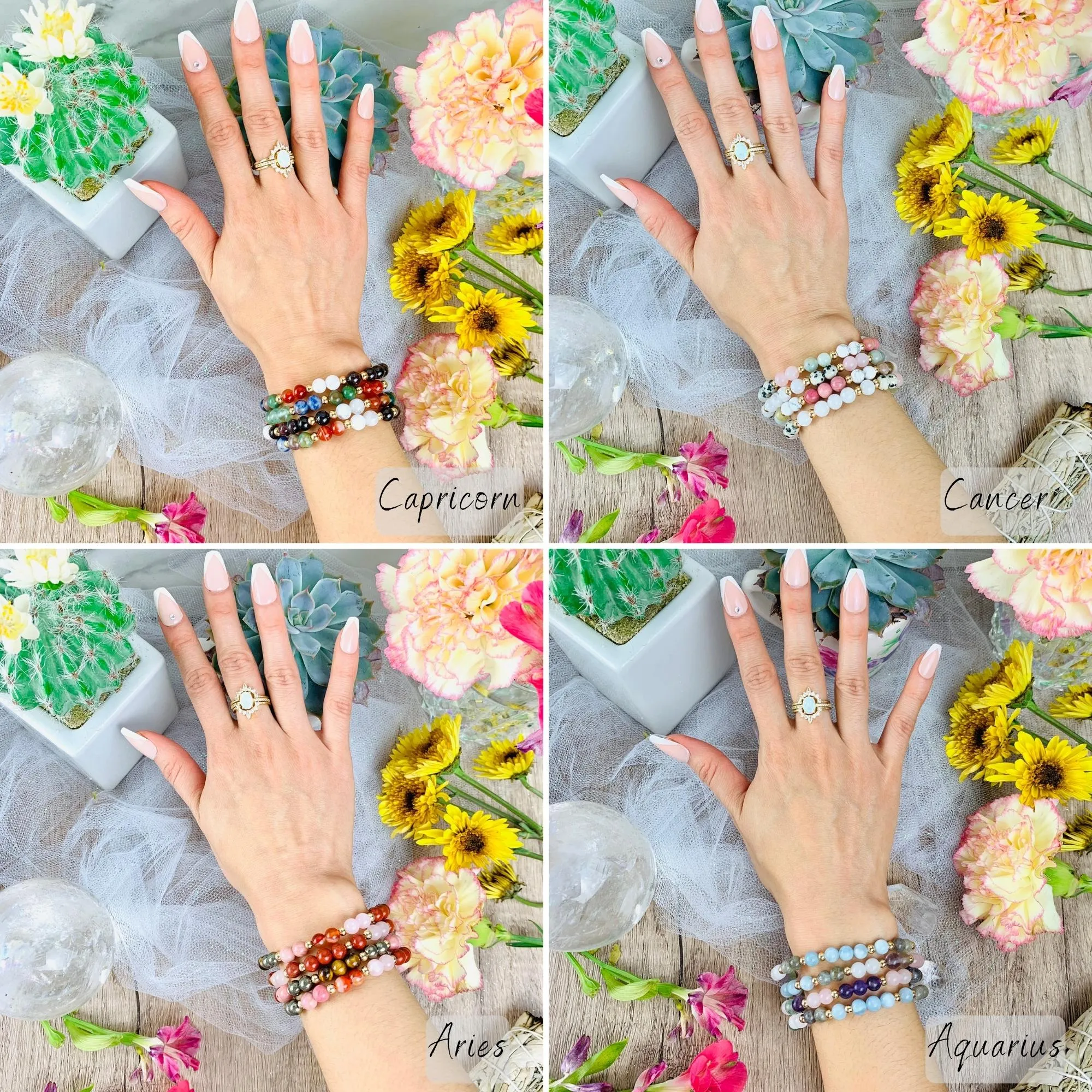 Wholesale Zodiac Crystal Bracelets Starter Set